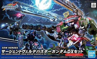 SDW Heroes Sergeant Verde Buster Gundam DX Set | Anubis Games and Hobby