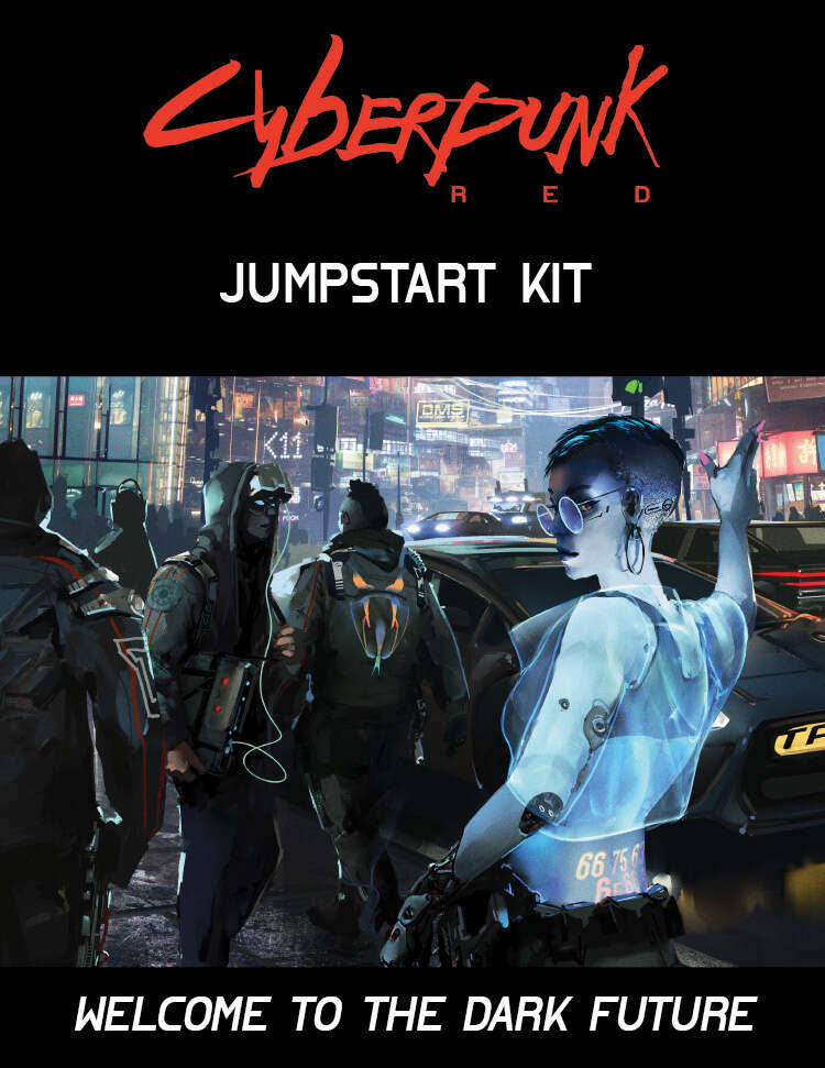 Cyberpunk RPG Red Jumpstart Kit | Anubis Games and Hobby