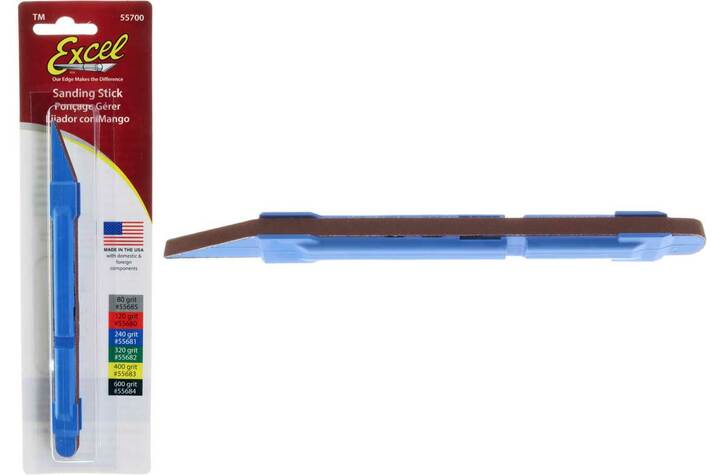 Sanding Stick 240 Grit (Blue) | Anubis Games and Hobby