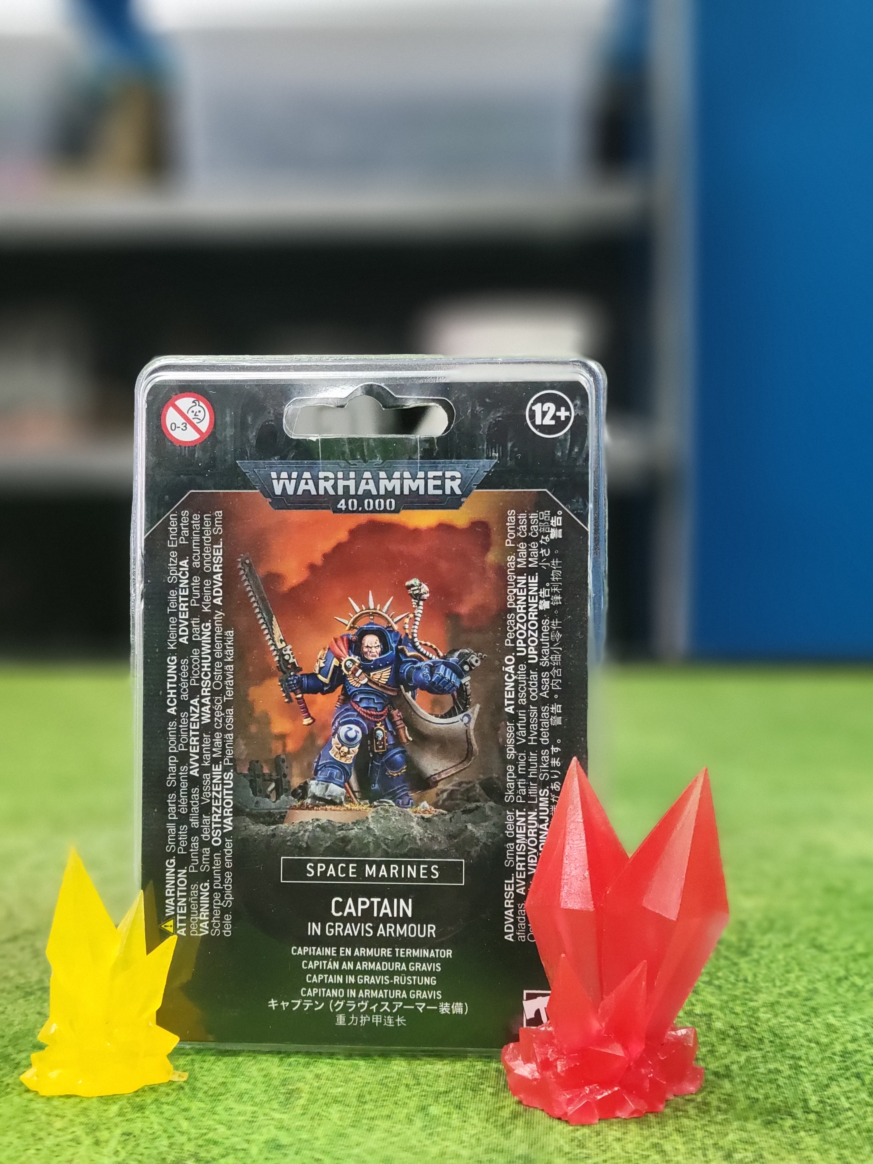Space Marine Captain in Gravis Armor | Anubis Games and Hobby