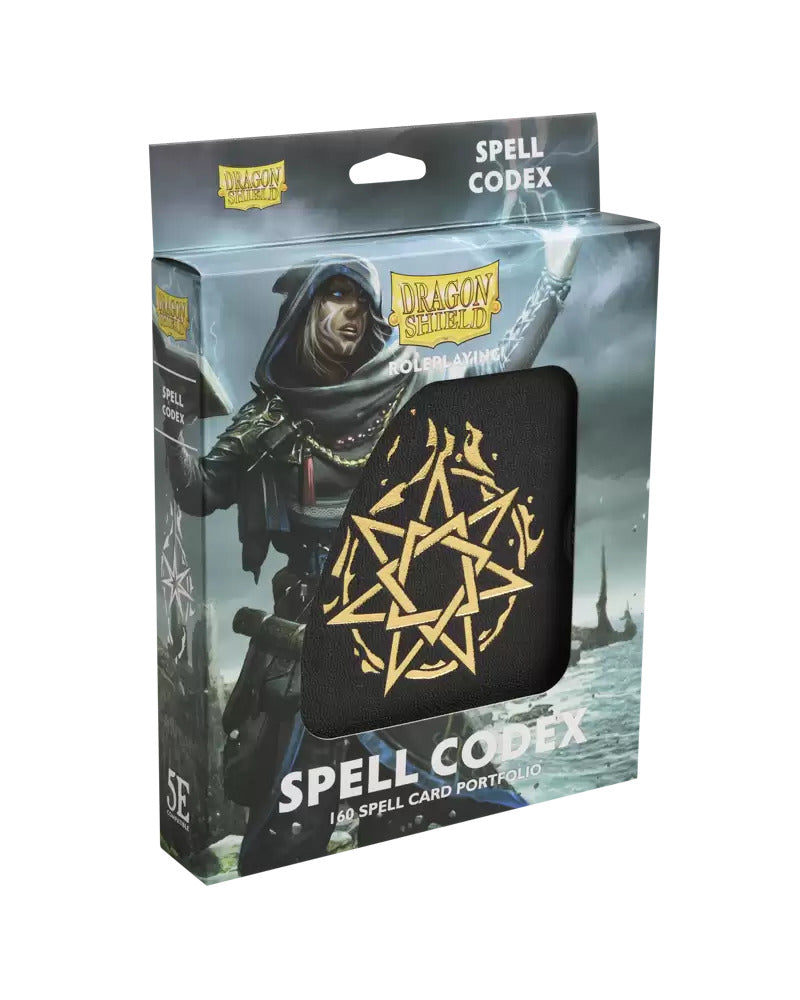 Dragon Shield Roleplaying Spell Codex - Iron Grey | Anubis Games and Hobby