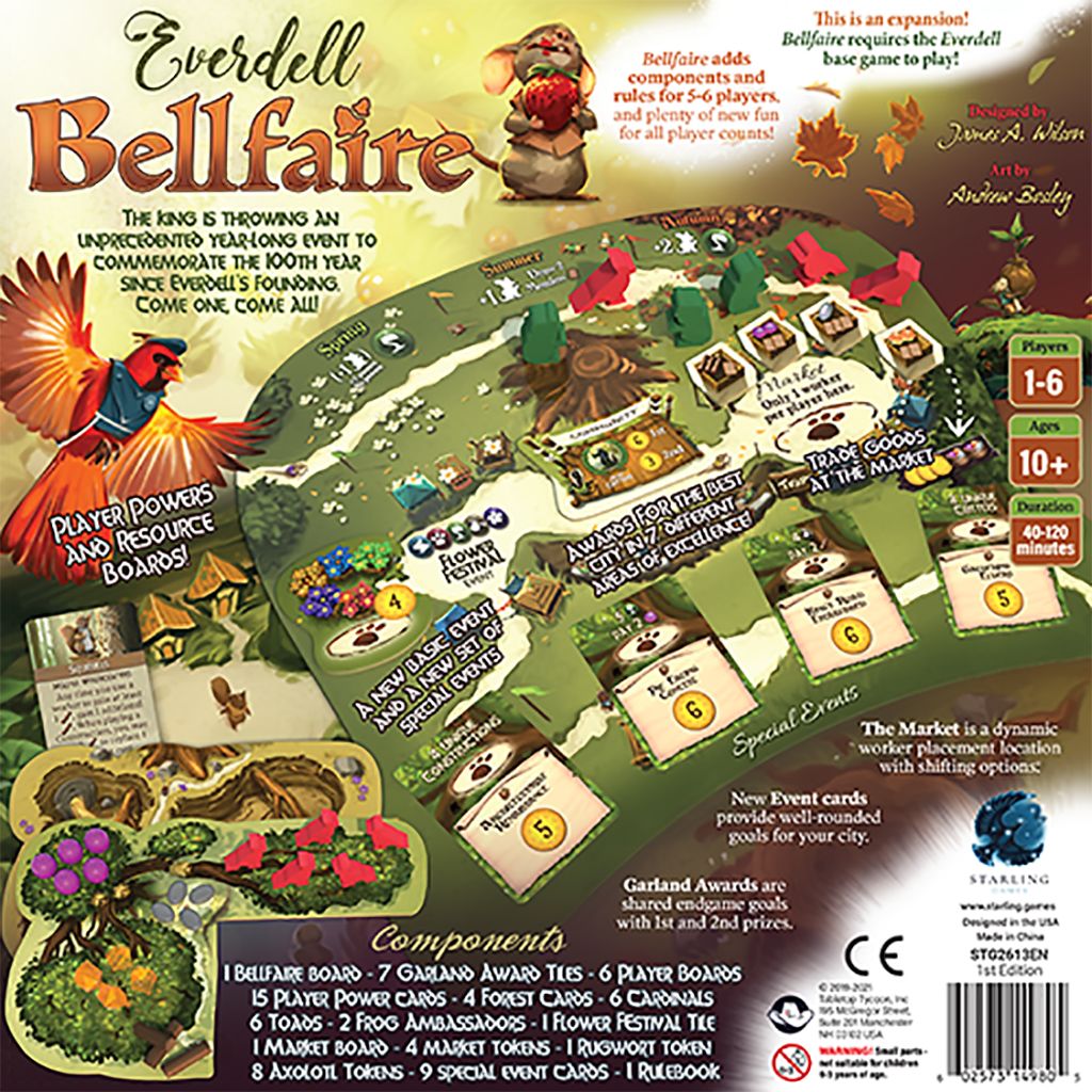 Everdell: Bellfaire | Anubis Games and Hobby