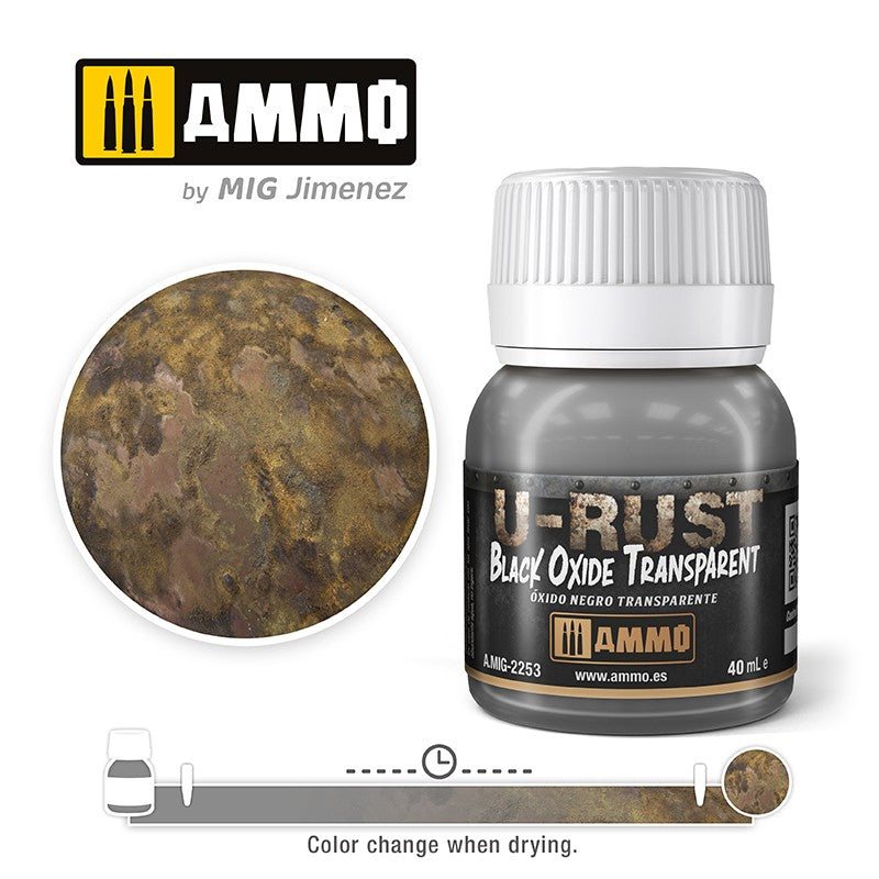 U-Rust Black Oxide Transparent | Anubis Games and Hobby