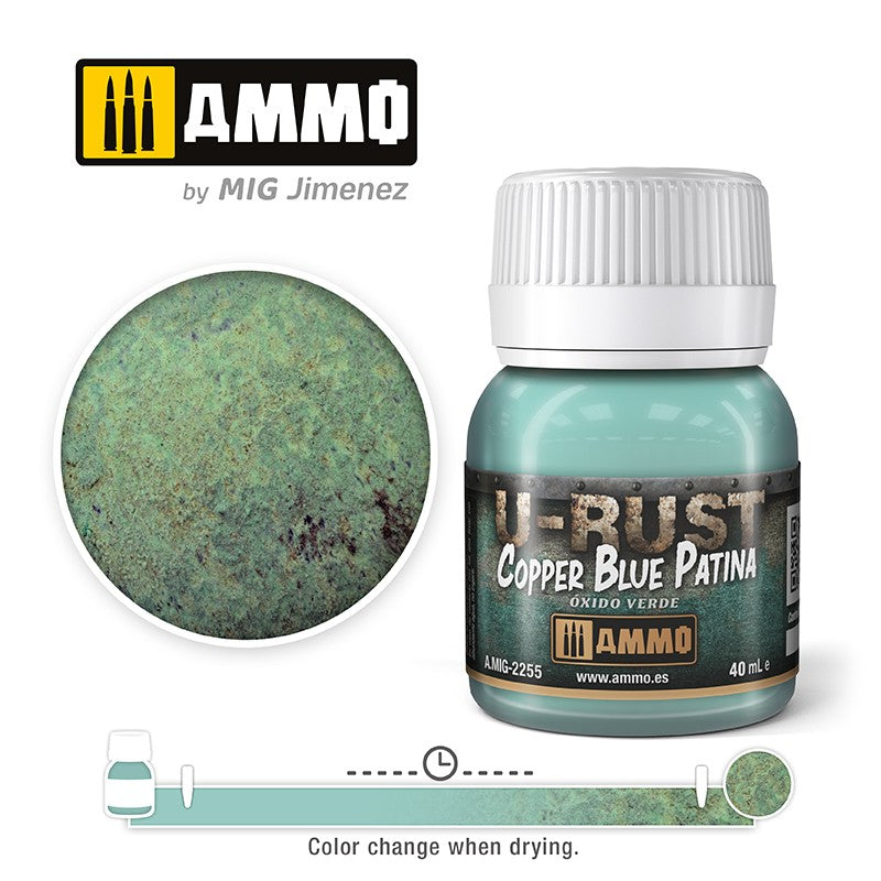 U-Rust Copper Blue Patina | Anubis Games and Hobby