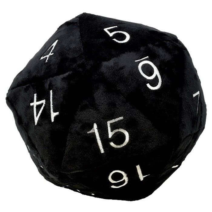 Plush D20 - Black | Anubis Games and Hobby