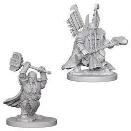 Nolzur's Marvelous Miniatures: Dwarf Paladin - Unpainted | Anubis Games and Hobby