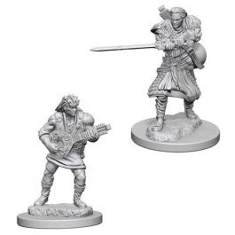 Miniatures: Human Bard - Unpainted | Anubis Games and Hobby