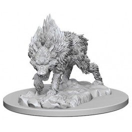 Miniatures:  Direwolf - Unpainted | Anubis Games and Hobby