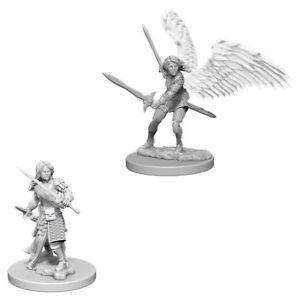 Miniatures: Female Aasimar Paladin - Unpainted | Anubis Games and Hobby