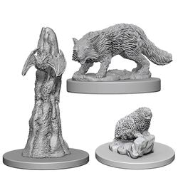 Miniatures:  Familiars - Unpainted | Anubis Games and Hobby