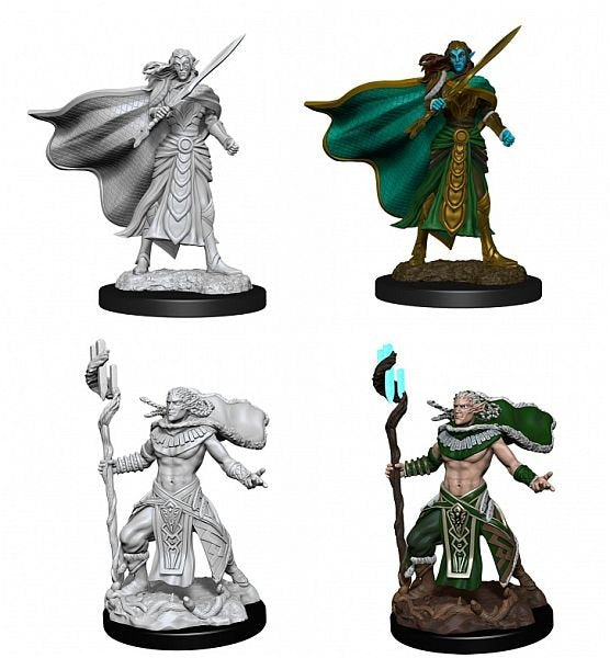 Elf Fighter & Elf Cleric | Anubis Games and Hobby