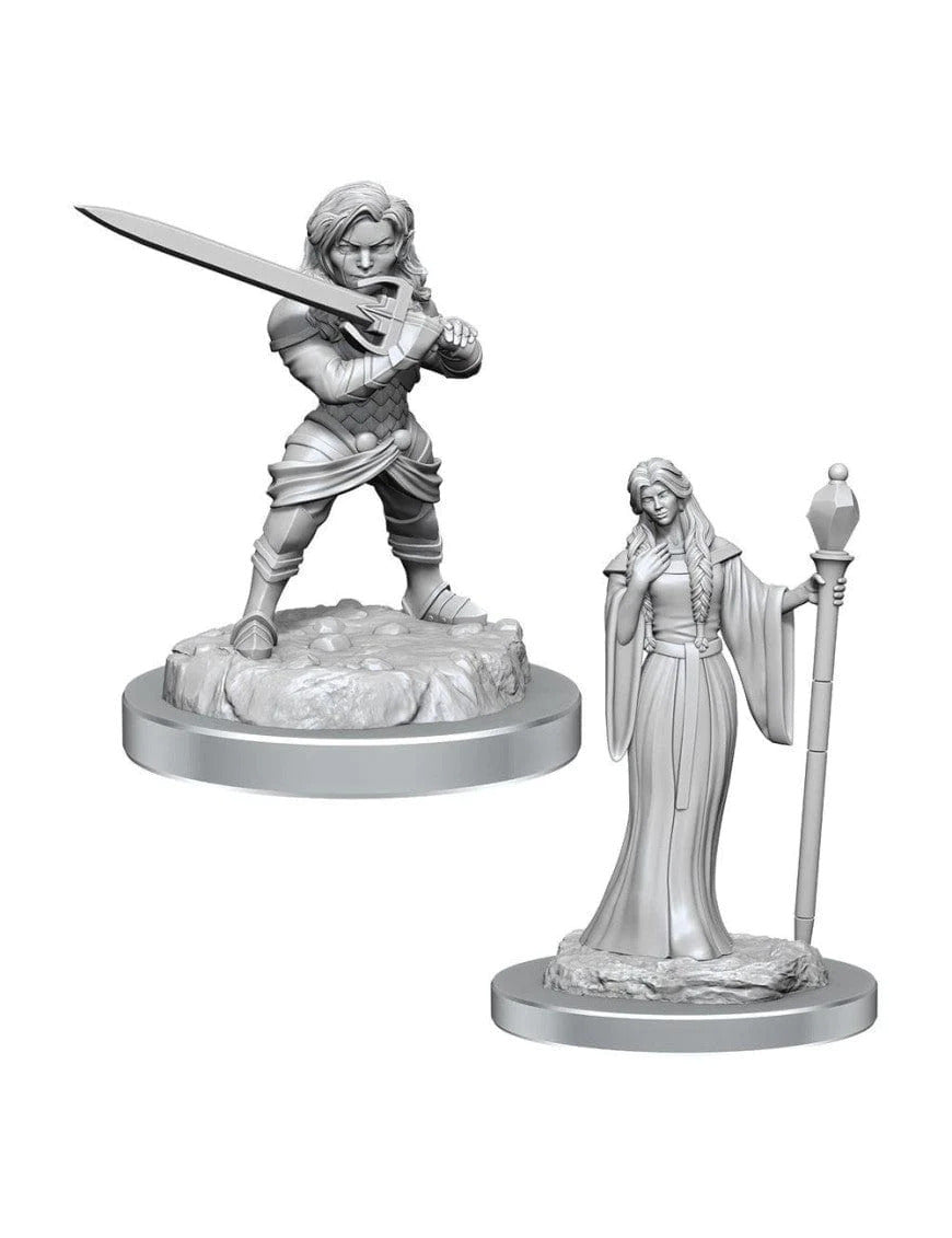Female Human Wizard & Female Halfling Holy Warrior | Anubis Games and Hobby