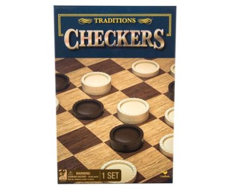 Traditions Checkers Set | Anubis Games and Hobby