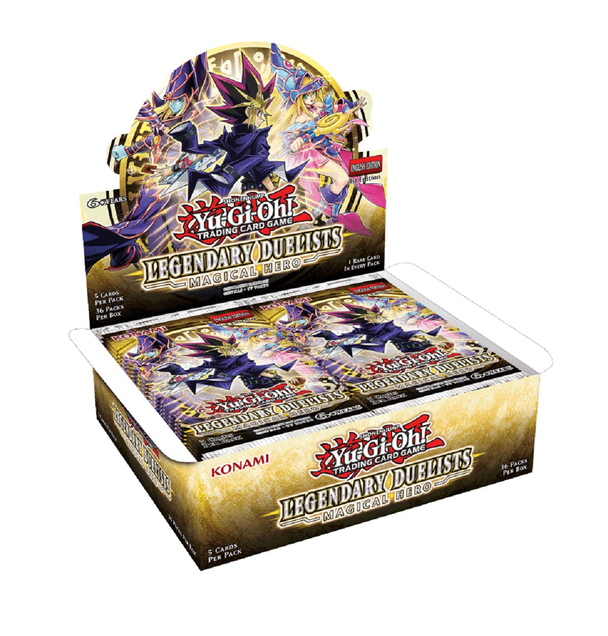 Yu-Gi-Oh! Legendary Duelists: Magical Hero Booster Box | Anubis Games and Hobby