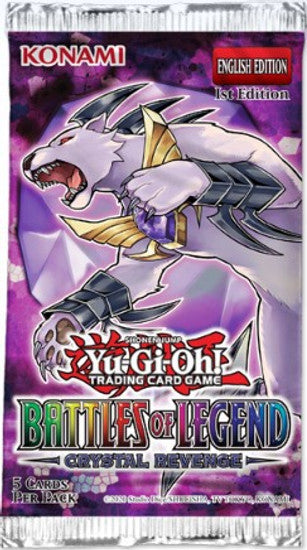 Battles of Legend Crystal Revenge Booster Pack | Anubis Games and Hobby